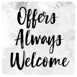 Reasonable Offers Welcome 💞💕